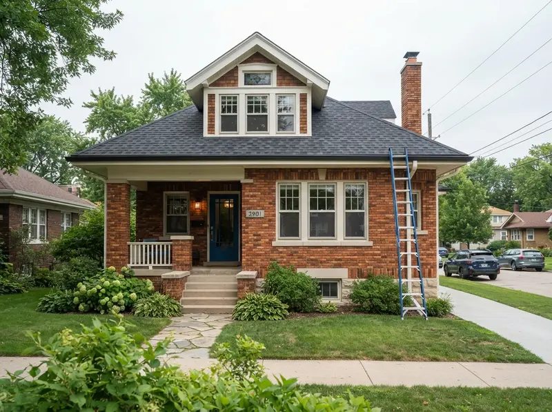 Professional gutter and roof repair work Professional gutter and roof repair work
