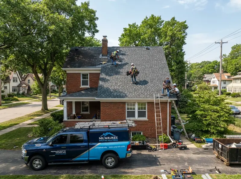 Professional roof installation in Milwaukee Professional roof installation in Milwaukee