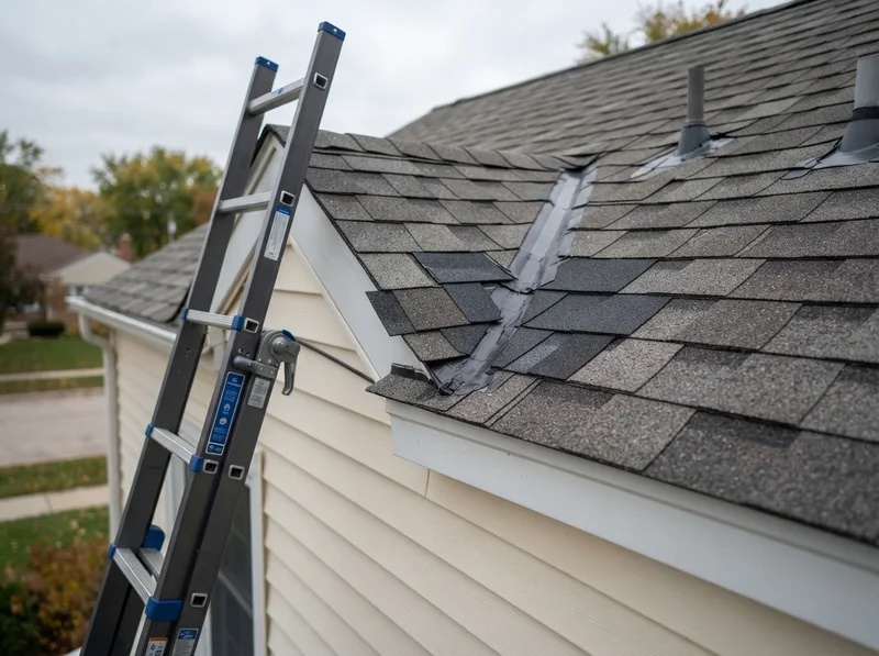 Professional roof repair service in Milwaukee