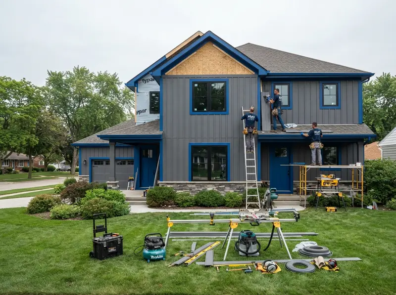 Professional siding installation in Milwaukee Professional siding installation in Milwaukee